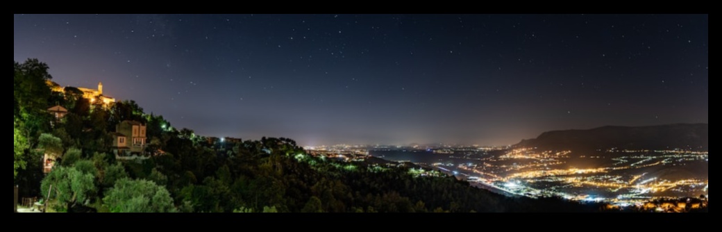 City Lights A Nighttime Panorama 2 City Lights: Nightscapes Illuminating Urban Beauty