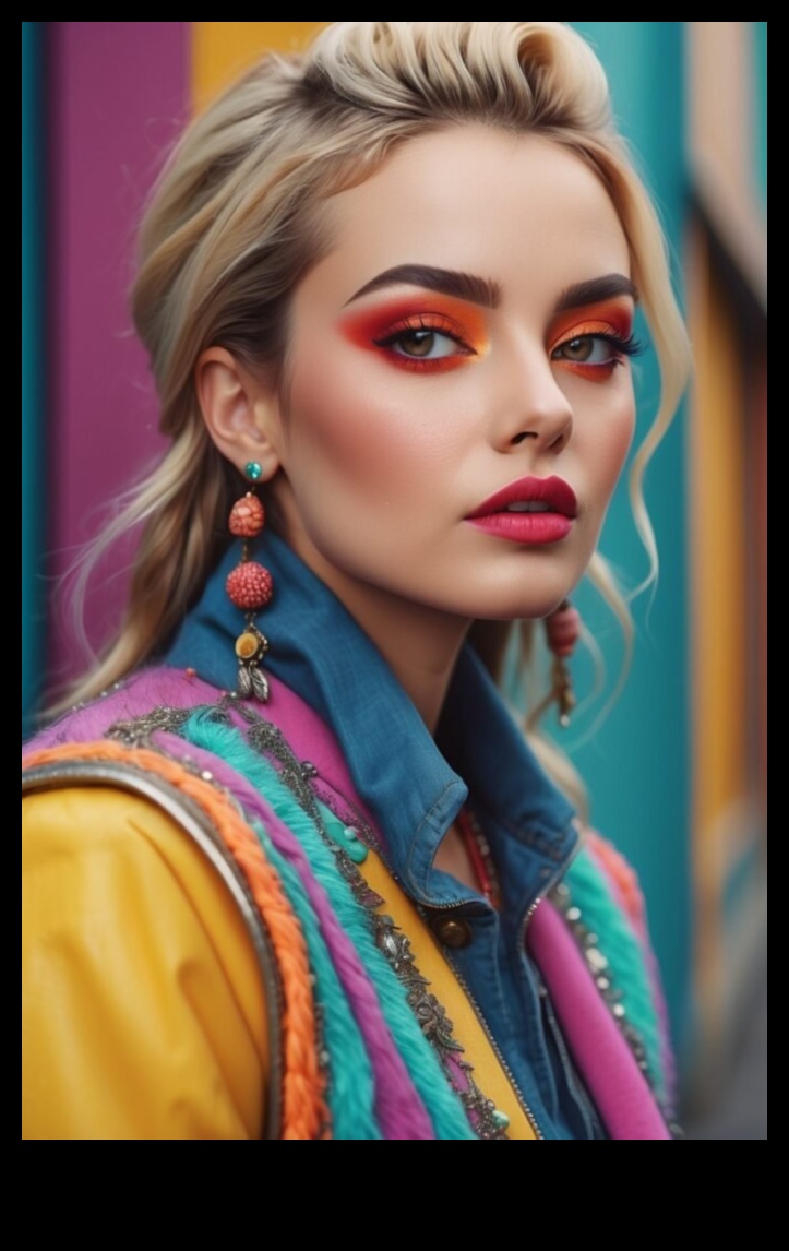 Τα έντονα και αναμεμειγμένα χρώματα ντεγκραντέ μπαίνουν στο επίκεντρο στα Glam Styles Μακιγιάζ 5 Τολμηρή και ανάμεικτη: Η γοητεία των χρωμάτων ντεγκραντέ σε στυλ μακιγιάζ Glam