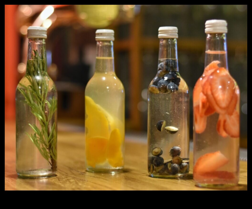 Πώς να φτιάξετε τα δικά σας αρωματισμένα αποστάγματα 3 DIY Culinary Infusions: Crafting Flavored Spirits and Oils