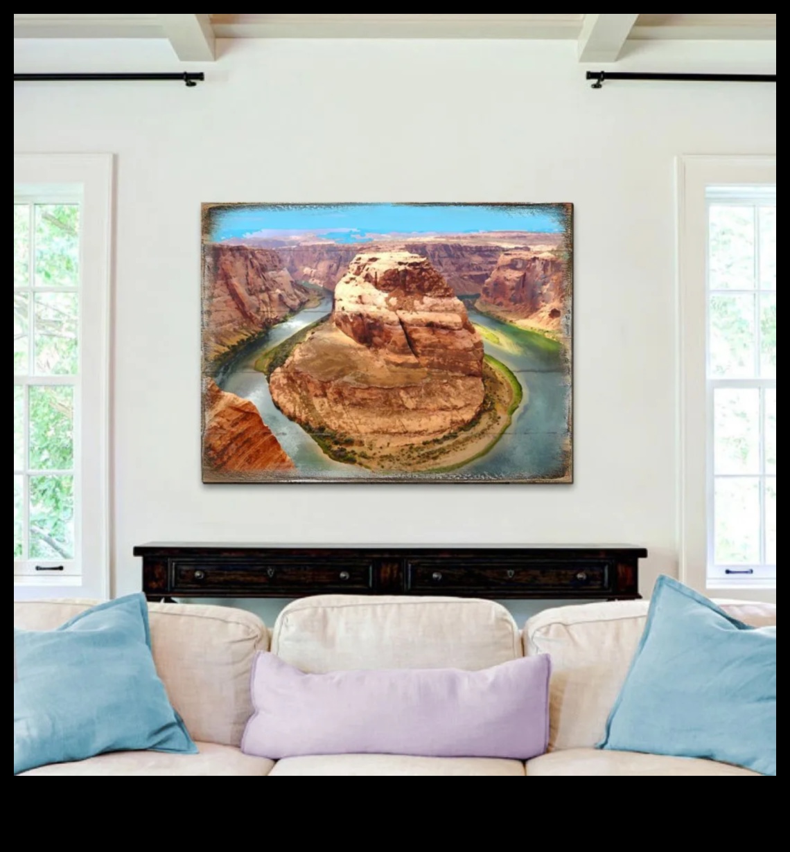 Θέα στο φαράγγι: Τα Μεγάλα Γλυπτά της Φύσης