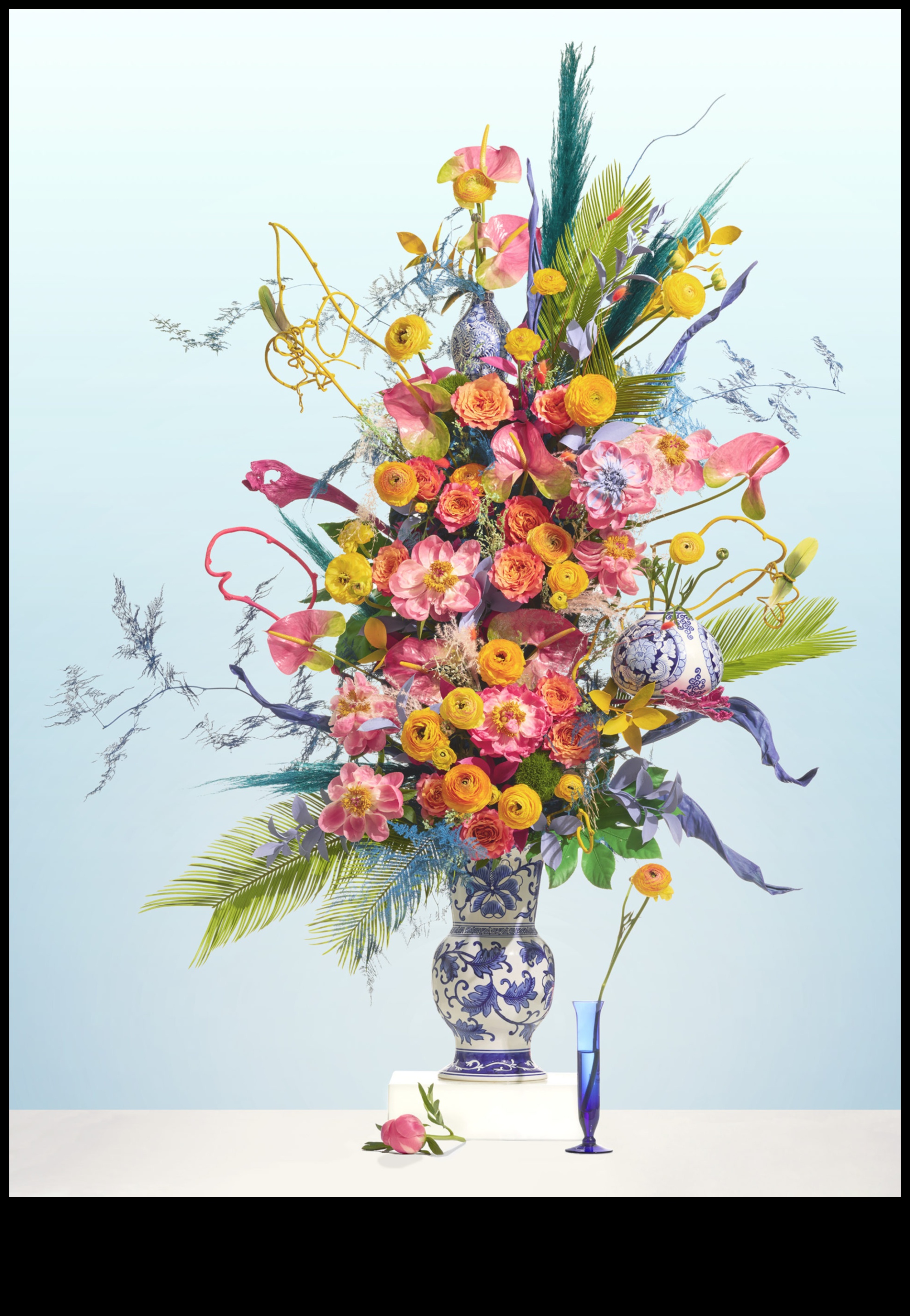 Blueprints in Bloom Ένα Floral αφιέρωμα στα αρχιτεκτονικά θαύματα 1 Blueprints in Bloom: Architectural Wonders Crafted in Pixels