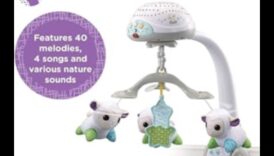 Lullaby Luxe καταπραϋντικοί ήχοι και αισθητηριακά ερεθίσματα για την ακουστική ευεξία του μωρού 5 Lullaby Luxe: Premium Musical Mobile για την ακουστική υγεία του μωρού